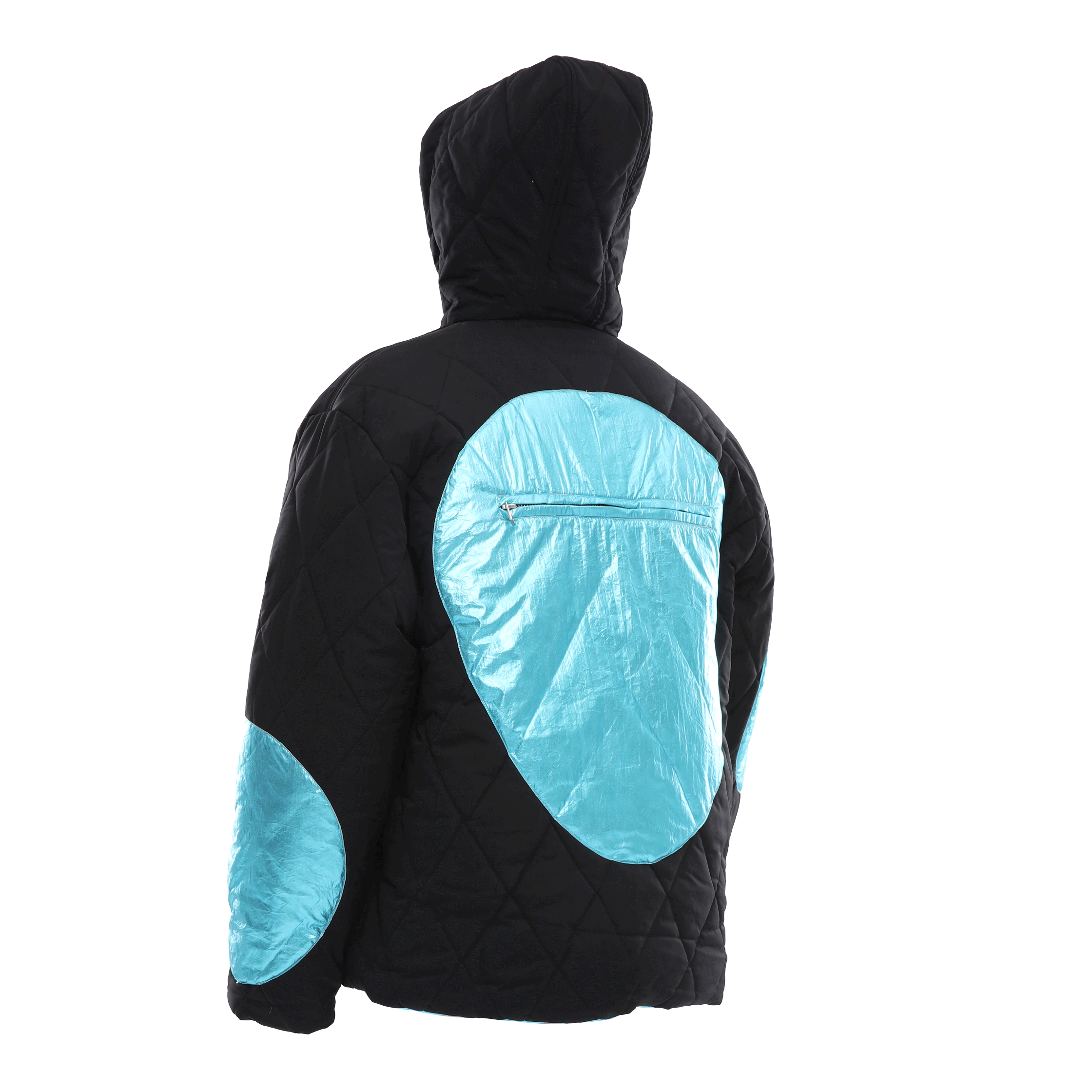 HOODED QUILTED JACKET - DAUZE