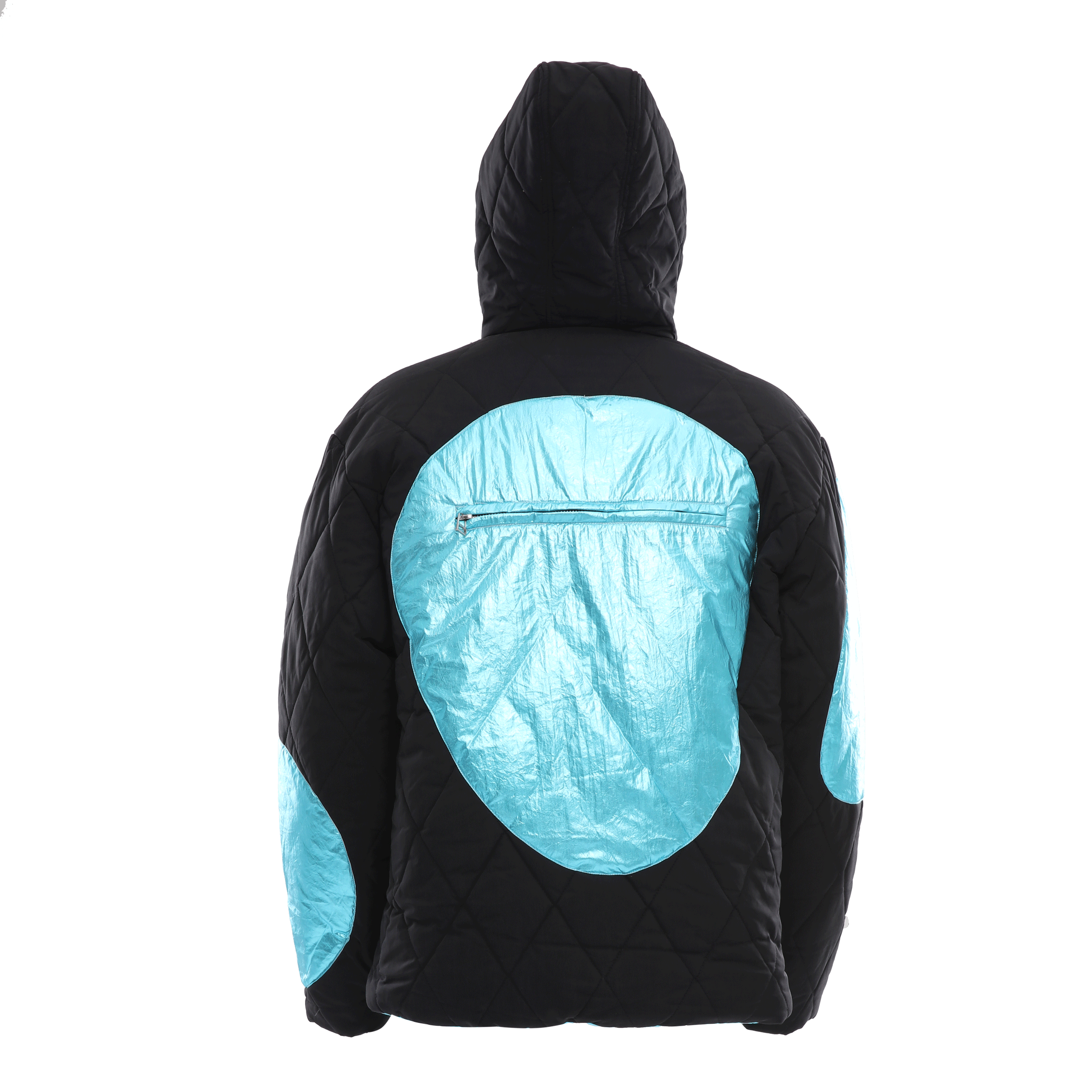 HOODED QUILTED JACKET - DAUZE