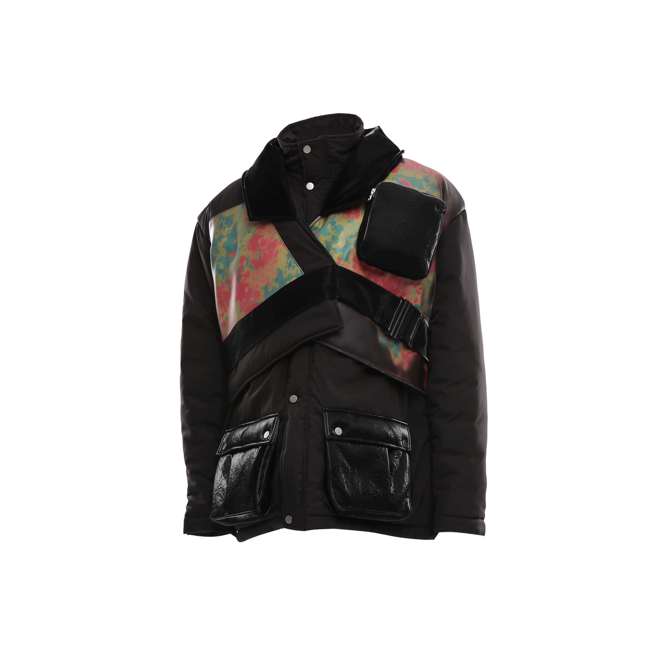 T-9 OVERSIZED VEGAN LEATHER JACKET - DAUZE