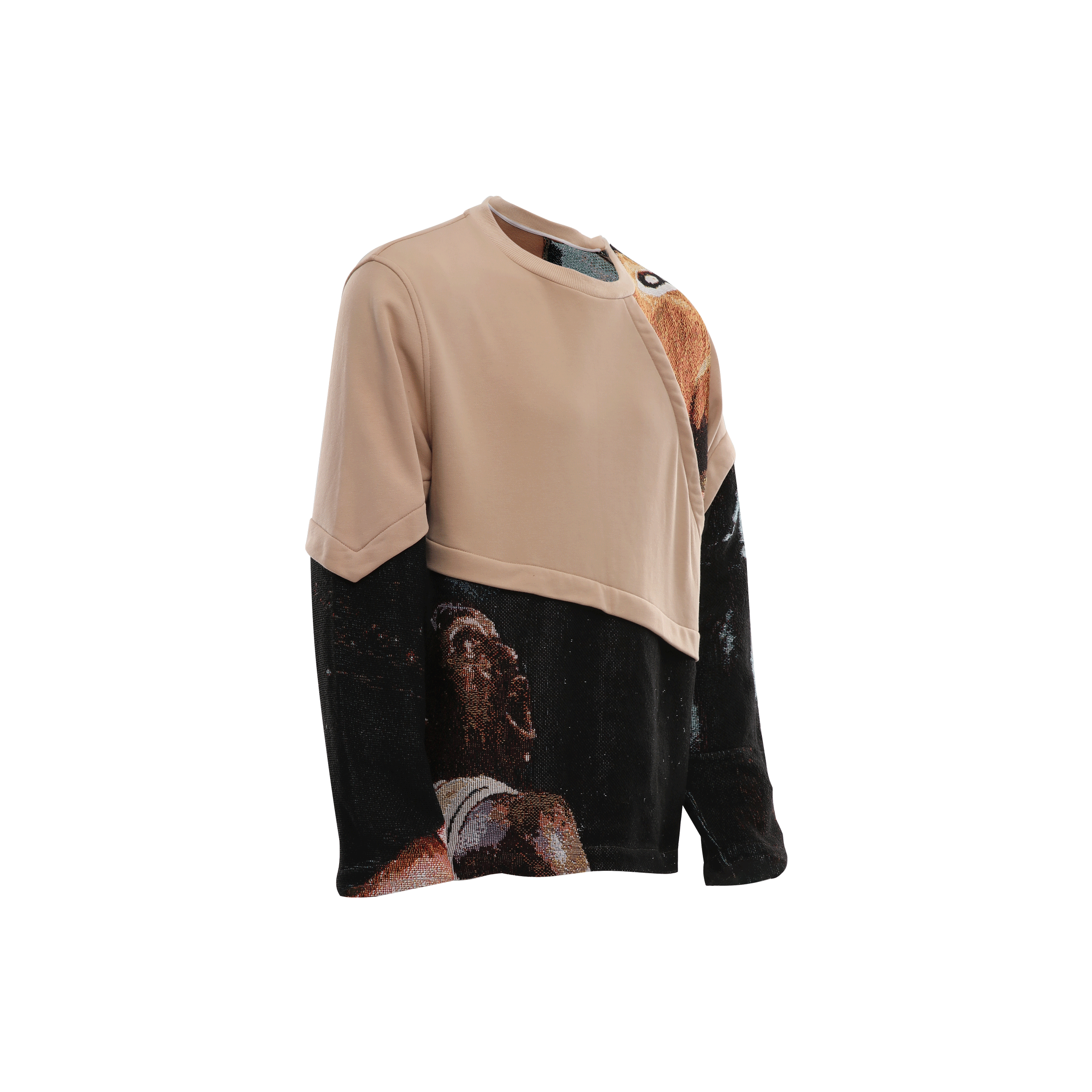 LA-42  PATCHED SWEATSHIRTS LIMITED EDITION - DAUZE