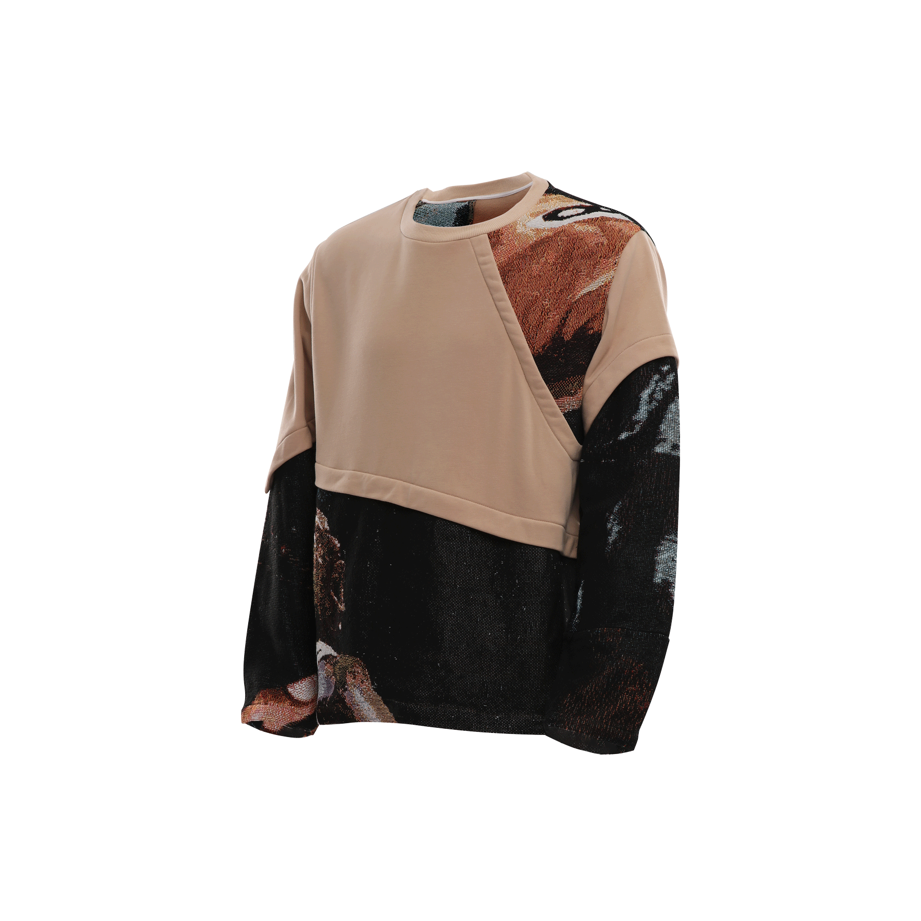 LA-42  PATCHED SWEATSHIRTS LIMITED EDITION - DAUZE