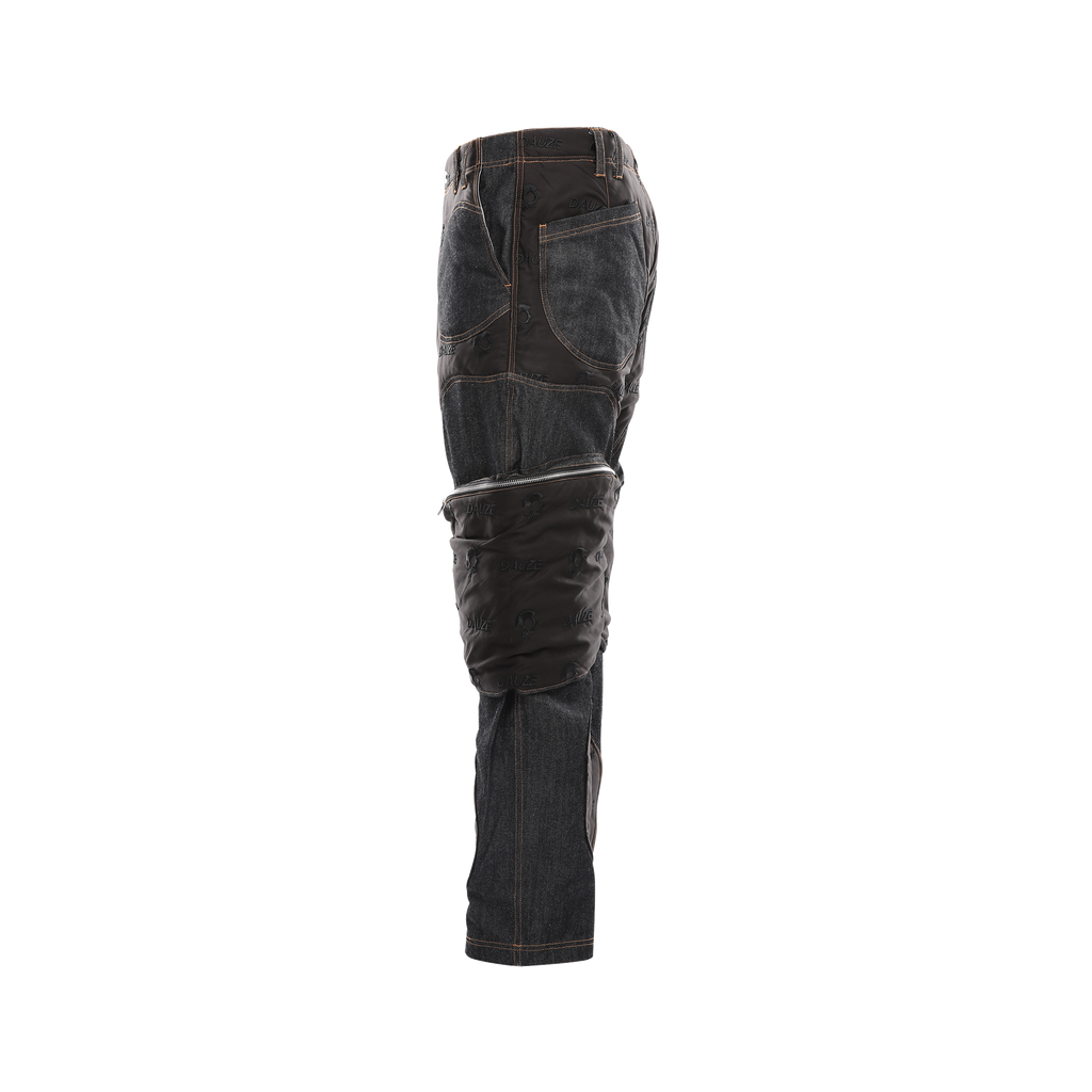 D-2 DENIM TROUSERS SKULL PRINT - DAUZE