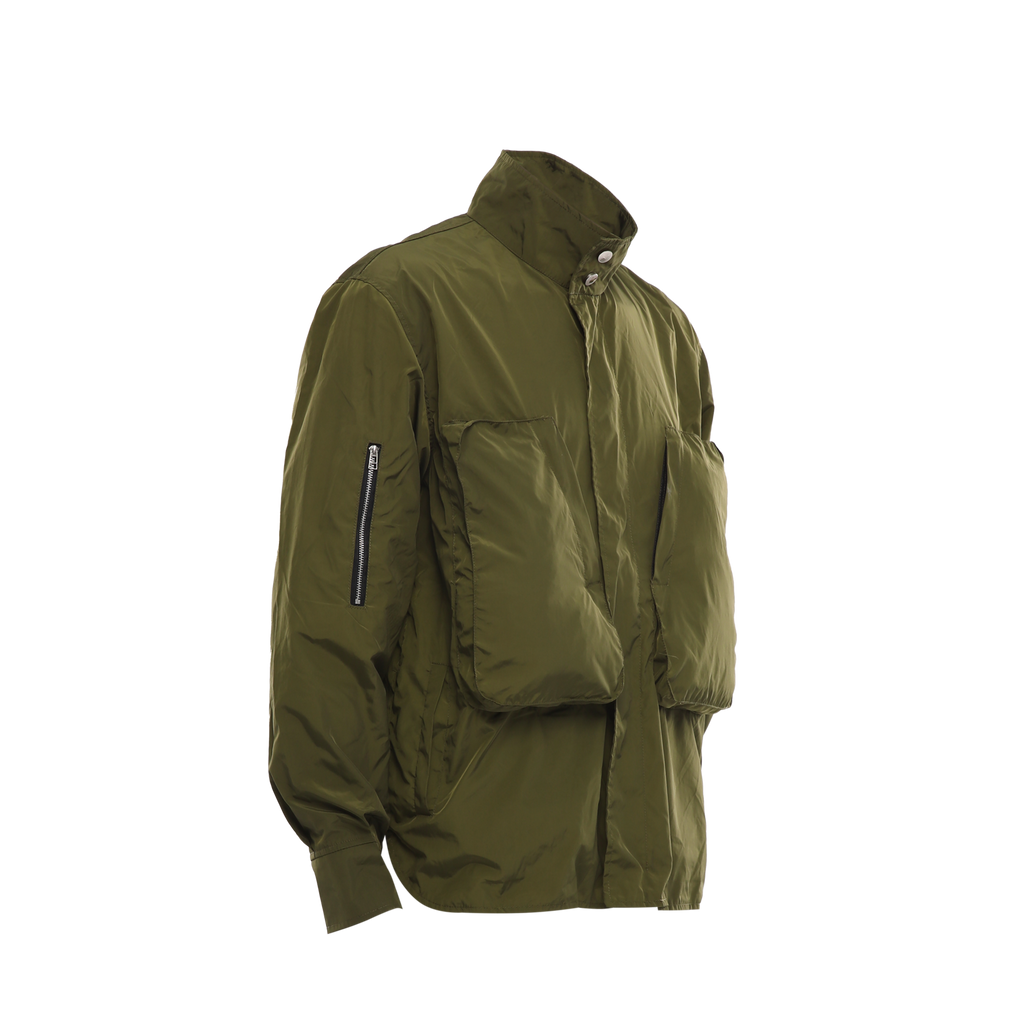 RFM  GREEN TECHNICAL JACKET - DAUZE