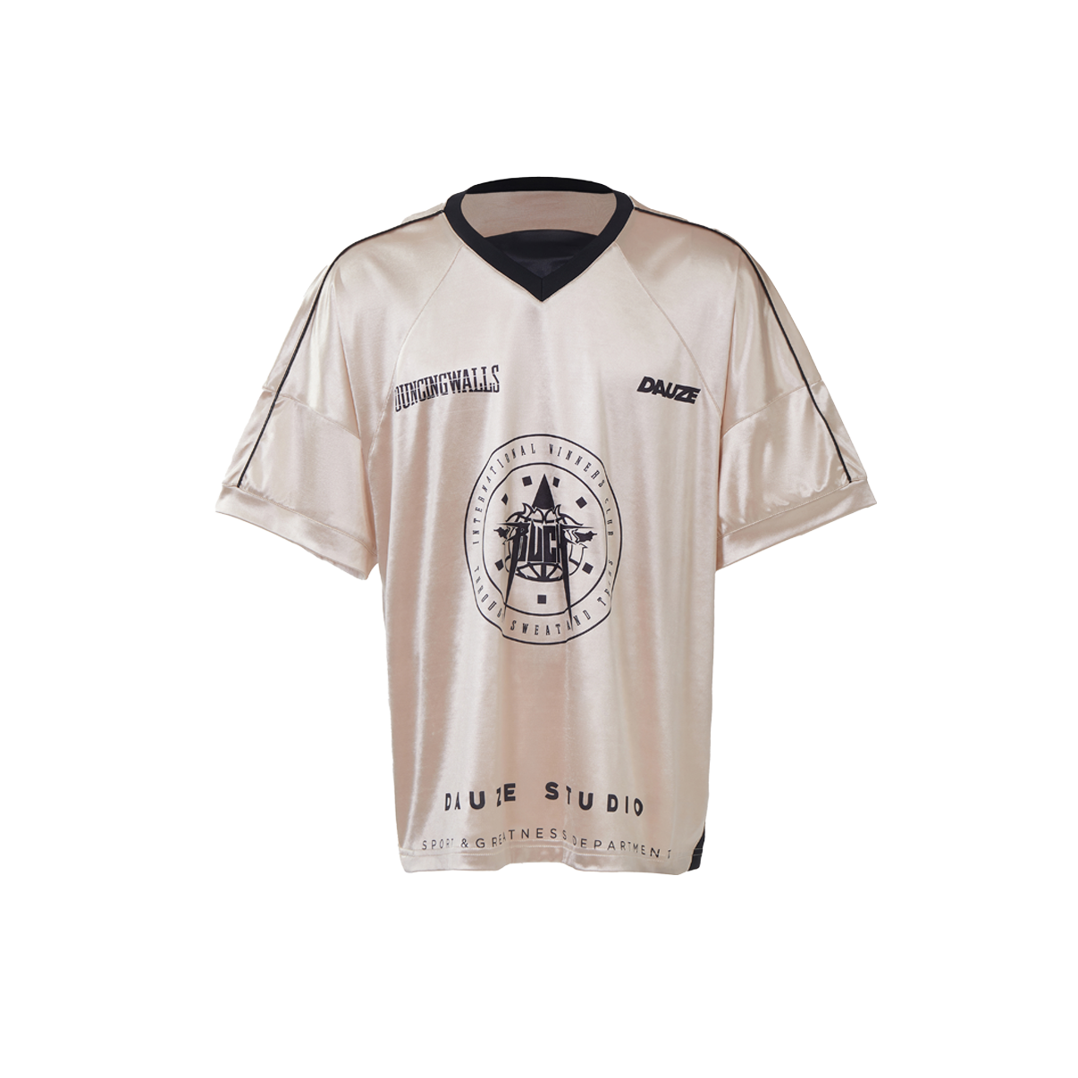 DAUZExBOUNCINGWALLS V NECKLINE JERSEY - DAUZE