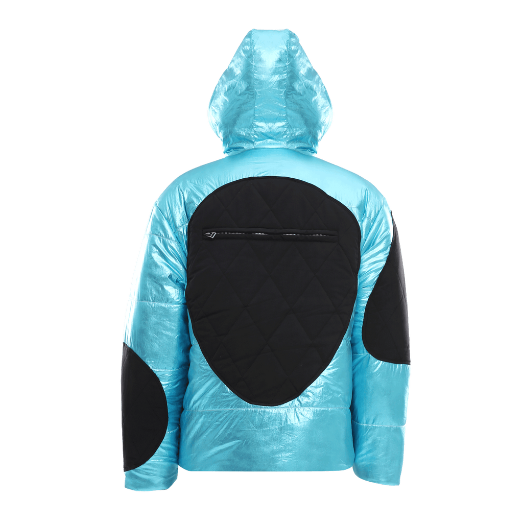 HOODED QUILTED JACKET - DAUZE