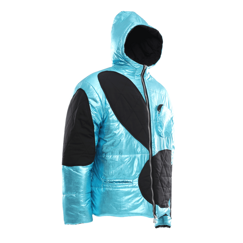 HOODED QUILTED JACKET - DAUZE