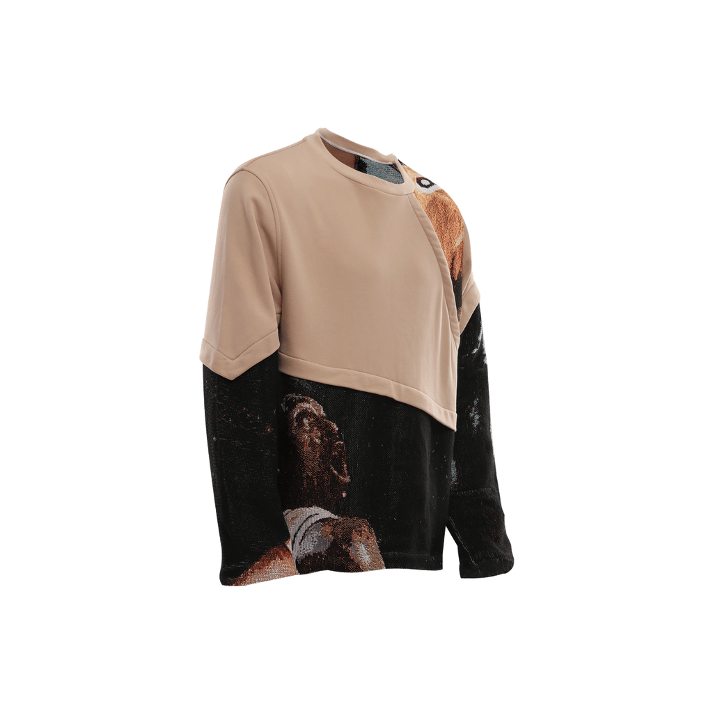 LA-42  PATCHED SWEATSHIRTS LIMITED EDITION - DAUZE