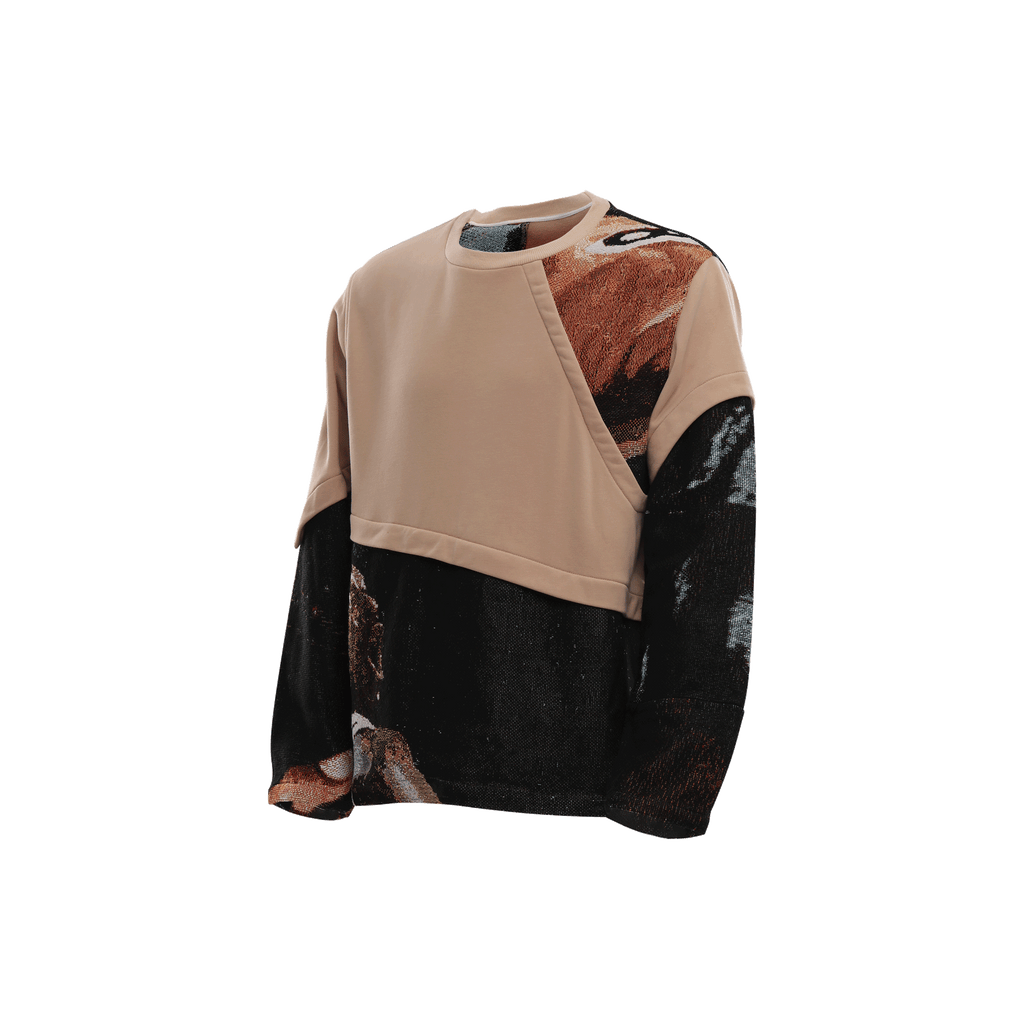 LA-42  PATCHED SWEATSHIRTS LIMITED EDITION - DAUZE